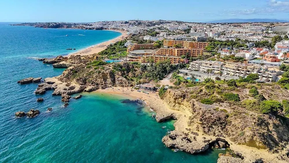 Lägenhet Ocean Bliss - Panoramic Sea View - 20M To Beach - 2 Swimming Pools - Private Parking Albufeira